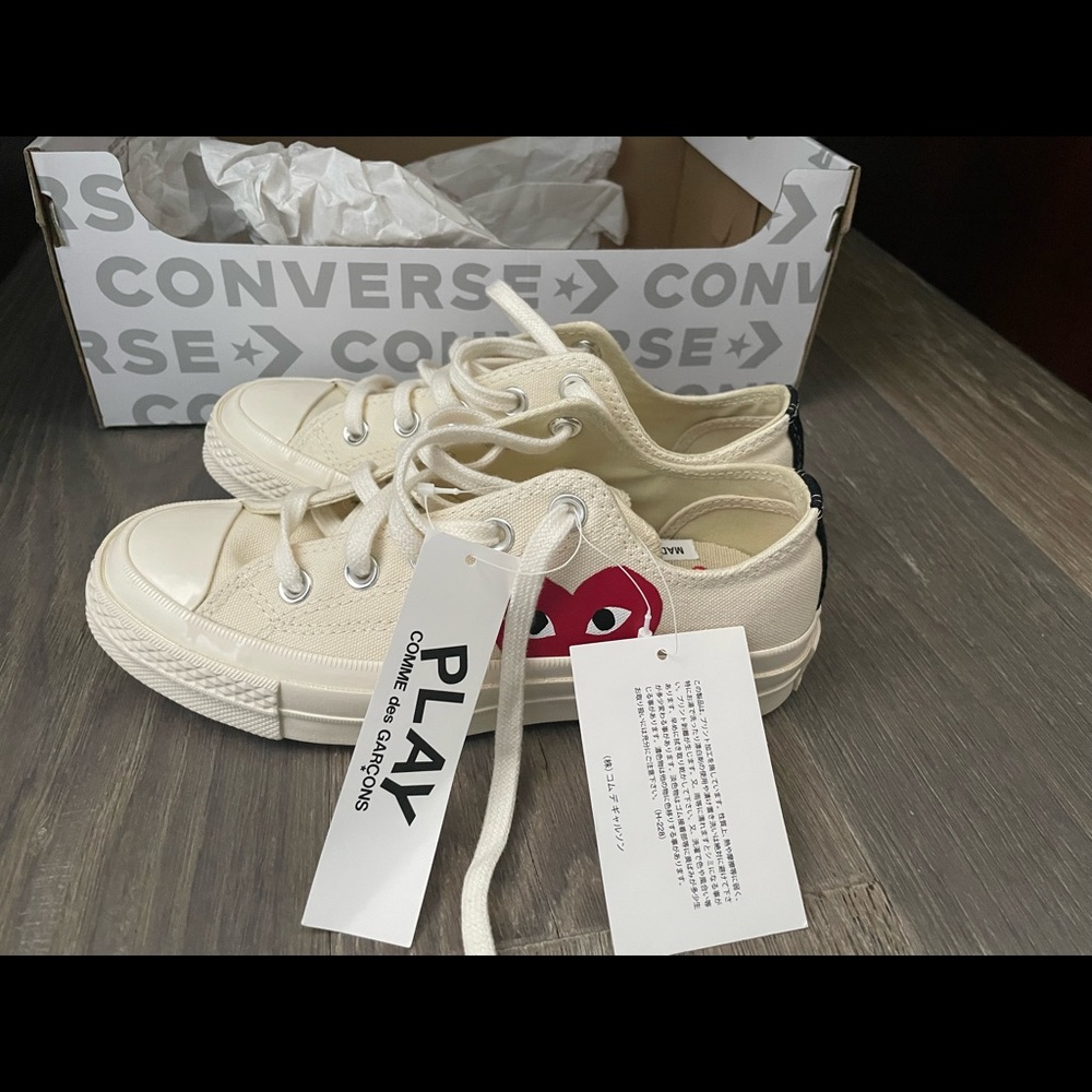 Converse x Comme Des Garcons PLAY All Star Chuck '70 Ox